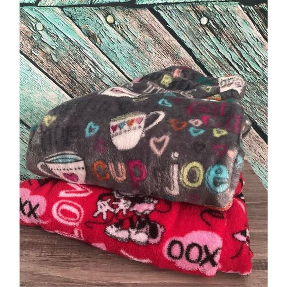 Disney / Secret Treasures Pajama Bottoms Lounge Pants Size Small Bundle of 2 💕 - Picture 1 of 12